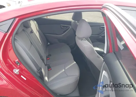 2016 Hyundai Elantra Se из США, поврежденный, VIN KMHDH4AE4GU637743